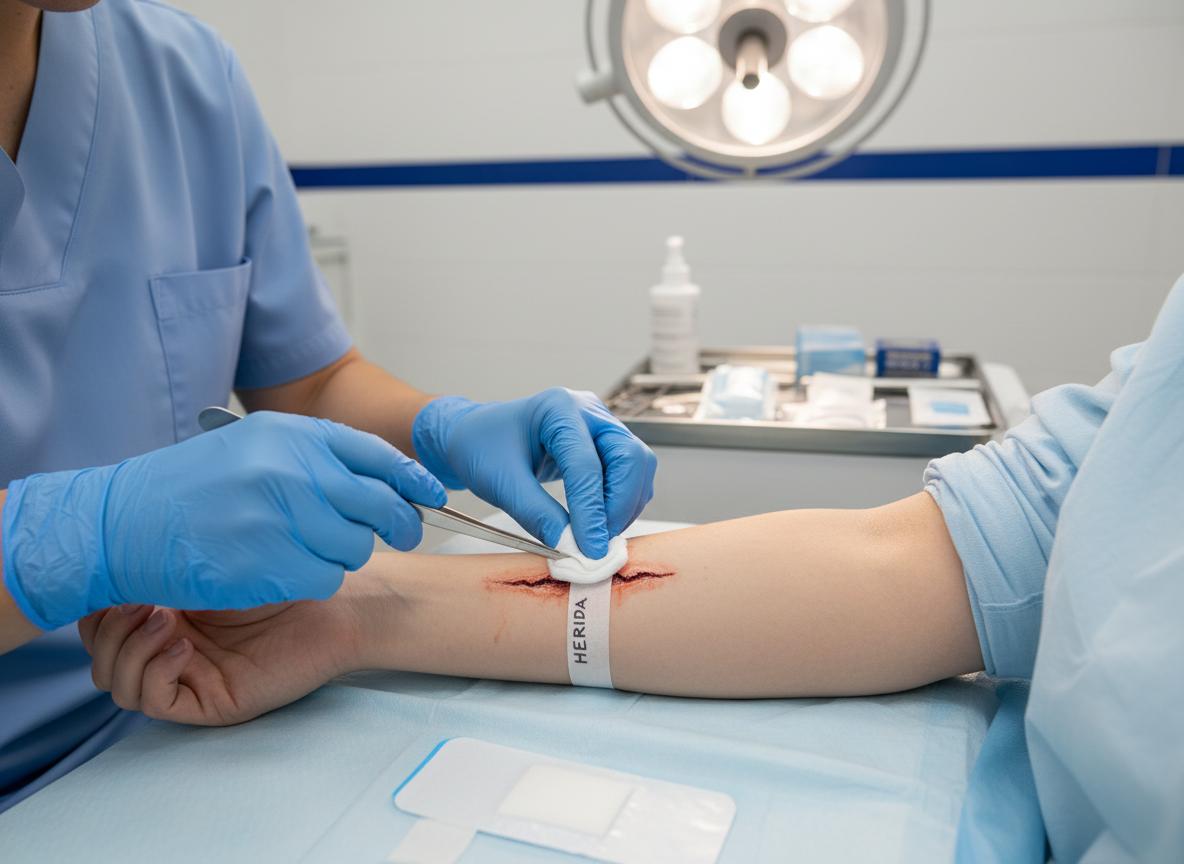 Heridas y hemorragias: control inicial